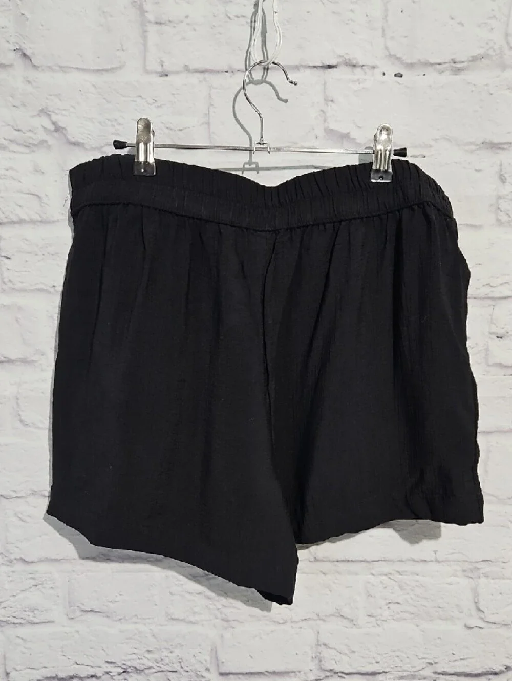 a new day Black Women’s Casual Gauze Pull-On Shorts